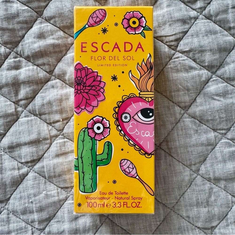 Sealed Limited Edition Escada‎ Flor del Sol 3.3 oz